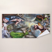 エル・グレコ・受胎告知 バスタオル (バスタオル)