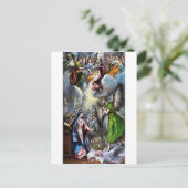 エル・グレコ・受胎告知 ポストカード (スタンド正面)