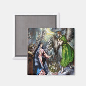 エル・グレコ・受胎告知 マグネット (正面/裏面)