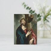 エル・グレコ – 運キリストの十字架 ポストカード (スタンド正面)