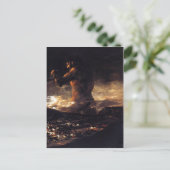 エル・コロッソ(1808-1812)、フランシスコ・デ・ゴヤ。c上の油 ポストカード (スタンド正面)