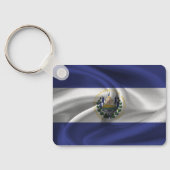 エル・サルバドル国旗のキーチェーン キーホルダー (裏面)