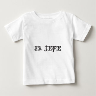エル・ジェフェのロゴヴァケロカウボーイ ベビーTシャツ