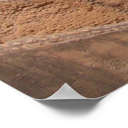 エル・ジェム古代コロシアム円形劇場チュニジア ポスター (角)