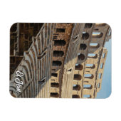 エル・ジェム・アンフィシアター・チュニジア旅行 マグネット (横)