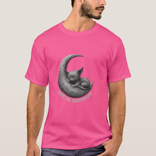 エル・チュパカブラ神獣暗号動物学の暗号 Tシャツ (正面)