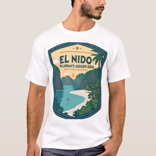 エル・ニド：パラワンの隠れた宝石 Tシャツ (正面)