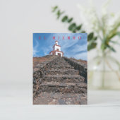 エル・ヒエロ教会のスティールビューポストカード ポストカード (スタンド正面)