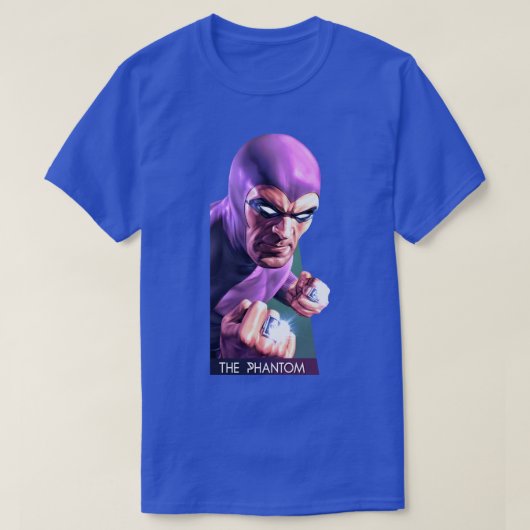 エル・ファンタジマ・ザ・ファントム仮面の男4K Illustra Tシャツ (デザイン正面)