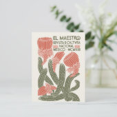 エル・マエストロヴィンテージメキシコ文化誌の表紙 ポストカード (スタンド正面)