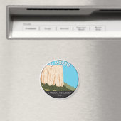 エル・モロ国立記念碑碑銘岩 マグネット (インサイチュ (食洗機))