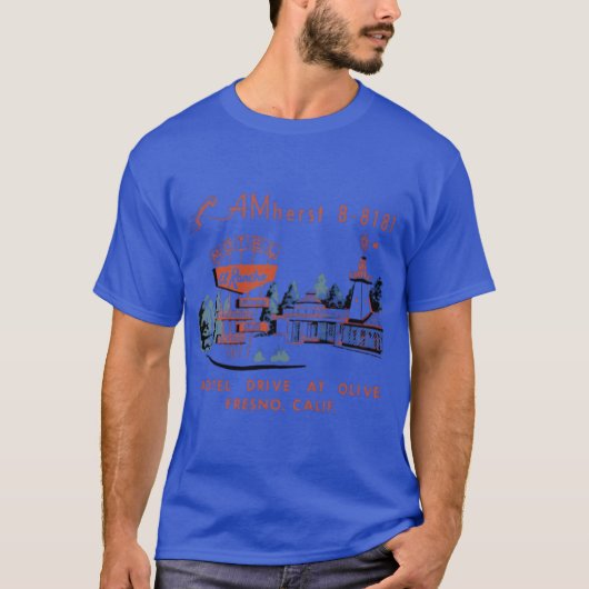 エル・ランチョ・モーテル - フレズノ, CA Tシャツ (正面)