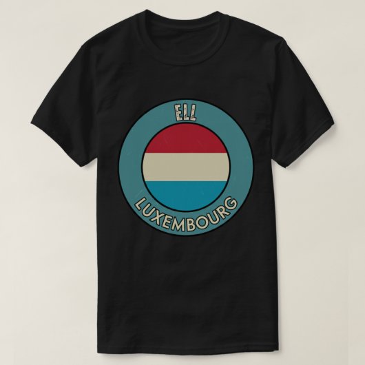エル・ルクセンブルク Tシャツ (デザイン正面)