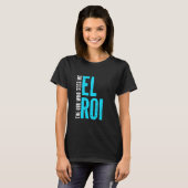 エル・ロイ 私を見つける神 - クリスチャンのための贈り物 Tシャツ (正面フル)