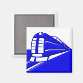 エル、電車、地下鉄 マグネット (正面/裏面)