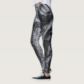 エレイユニークザエレファントワイルドアニマルポートレートアート レギンス (左)