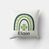 エレインクローバーボホーレインボー クッション (裏面)