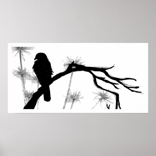 エレオノーラ《鳥》ハヤブサ ポスター (正面)