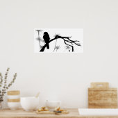 エレオノーラ《鳥》ハヤブサ ポスター (キッチン)