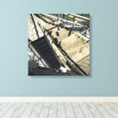 エレカのラゾバックタワー春 キャンバスプリント (インサイチュ (ウッドフロア))