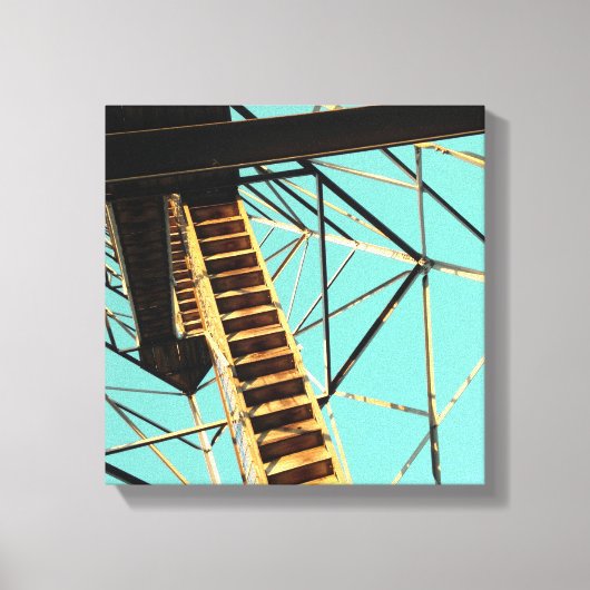 エレカのラゾバックタワー春 キャンバスプリント (正面)