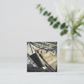 エレカのラゾバックタワー春 スクエア名刺 (スタンド正面)