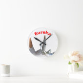 エレカ ラウンド壁時計 (ホーム)