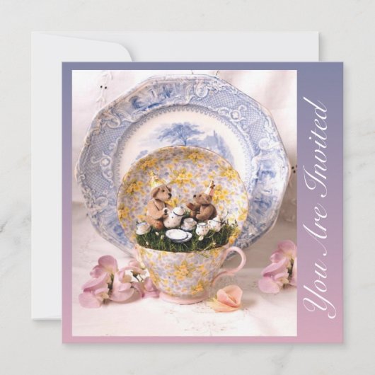 エレガお洒落ンス 招待状 (正面)