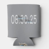 エレガカスタムントウェディングの日のお願い 缶クーラー (裏面)