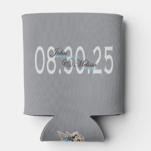 エレガカスタムントウェディングの日のお願い 缶クーラー (裏面)