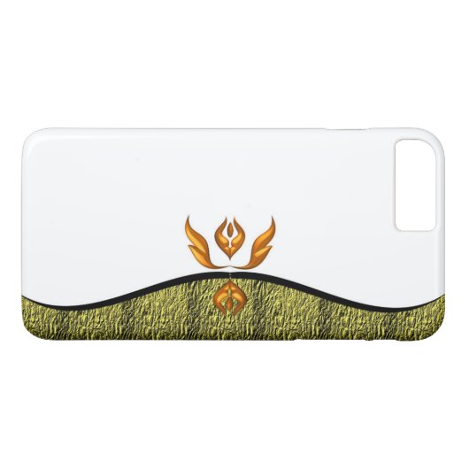 エレガクラシックンスインオリーブグリーン Case-Mate iPhoneケース (裏面(横))