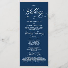 エレガクラシックントウェディング折畳みプログラム プログラム