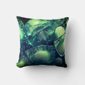 エレガクールンス:ターコイズアイスキューブ クッション (正面)