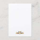 エレガシンプルントウェディング詳細エンクロージャカード エンクロージャーカード (裏面)