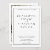 エレガシンプルントウェディング (正面/裏面)