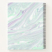 エレガパーソナライズされたンスカスタム: 8.5インチx 11インチブランド ノートブック (裏面)