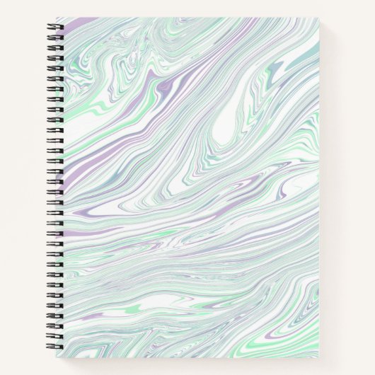 エレガパーソナライズされたンスカスタム: 8.5インチx 11インチブランド ノートブック (正面)