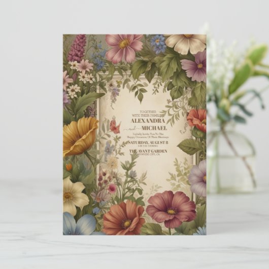 エレガビクトリアンンス結婚ズ 招待状 (スタンド正面)