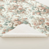 エレガビクトリアンンス:ソフトパステルパターン シェルパブランケット (3/4)