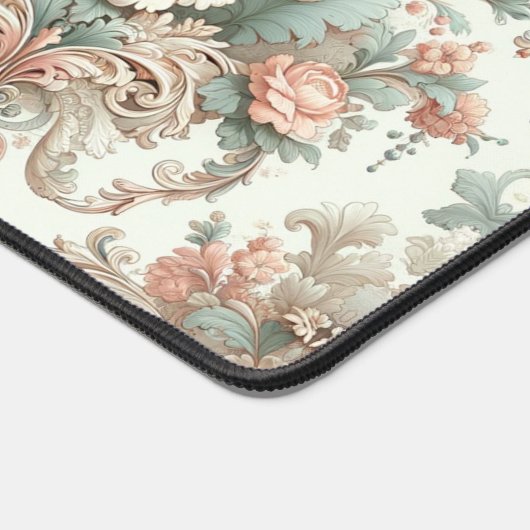 エレガビクトリアンンス:ソフトパステルパターン デスクマット (コーナー)