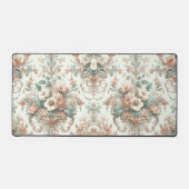 エレガビクトリアンンス：ソフトパステルパターン デスクマット (正面)