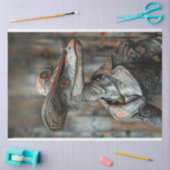 エレガビクトリアンンドレスのアリゲーターデコページ 薄葉紙 (クラフト)