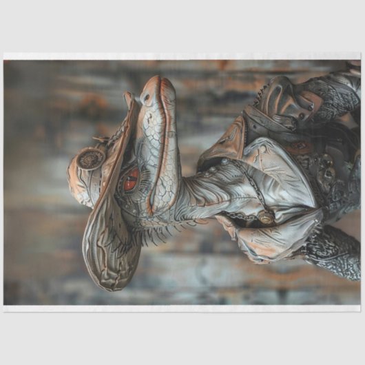 エレガビクトリアンンドレスのアリゲーターデコページ 薄葉紙 (正面)