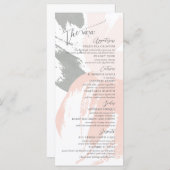 エレガフォーマルントウェディングリハーサルフラットメニュー メニュー (正面/裏面)