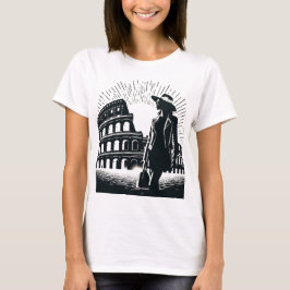 エレガモダンンスと古代ローマ：コロッセオ Tシャツ