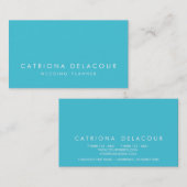 エレガモダンンスターコイズ名刺 名刺 (正面/裏面)