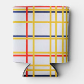 エレガモダンンス：ピートモンドリアンニューヨークシティI 缶クーラー (正面)