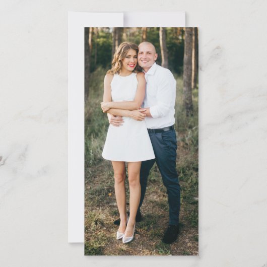 エレガモダンンスTaupe写真Save the Date (裏面)