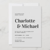 エレガモダンンテ・エインラドゥン 招待状 (正面)