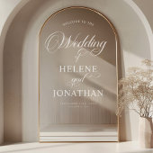 エレガモダンントウェディングウェルカム鏡 ウィンドウサイン